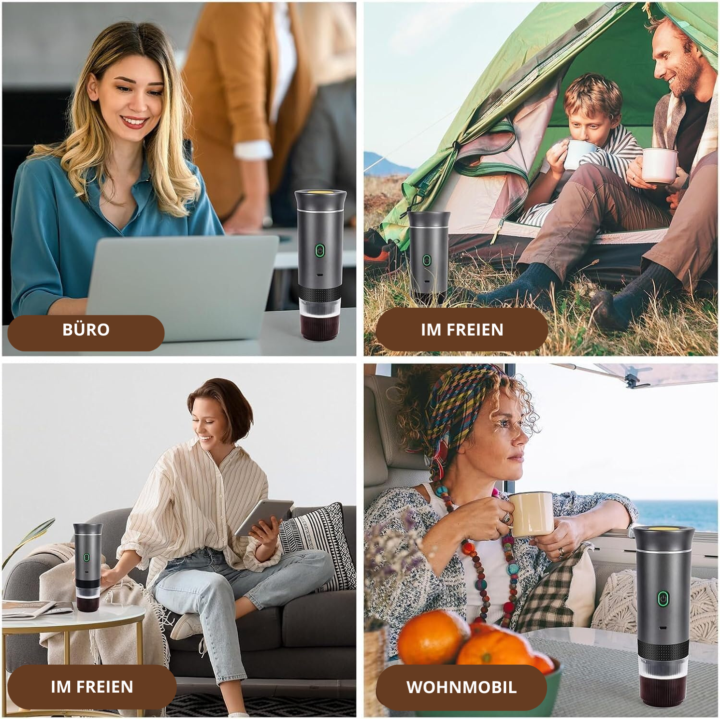 Sollumi™ Tragbare Kaffeemaschine